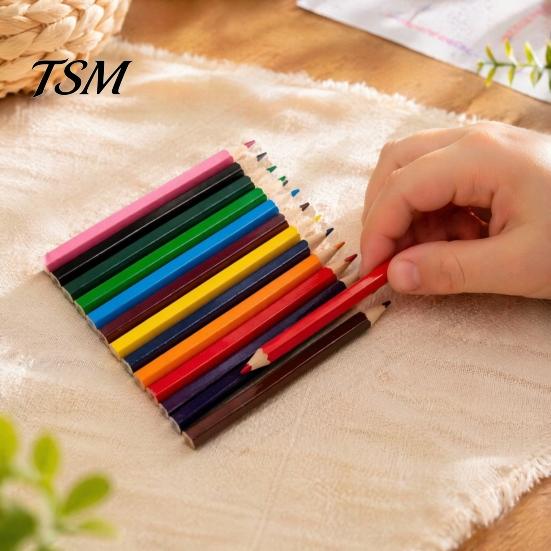 Creative Art Supplies for School 12PCS Colored Pencils Set, with Smooth Wood Barrel, Vibrant Colors Projects Painting Tools, Coloring Book Sketching