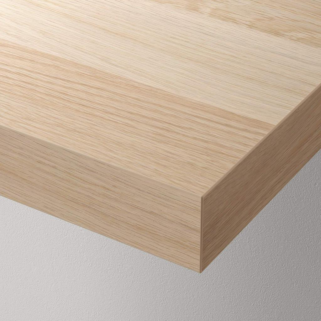 IKEA Wall Shelf 110x26 Cm White Stained Oak Effect LACK (504.182.13)