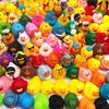 50 Pack Rubber Ducks in Bulk,Assortment Duckies for Jeep Ducking Floater Duck Bath Toys Party Favors