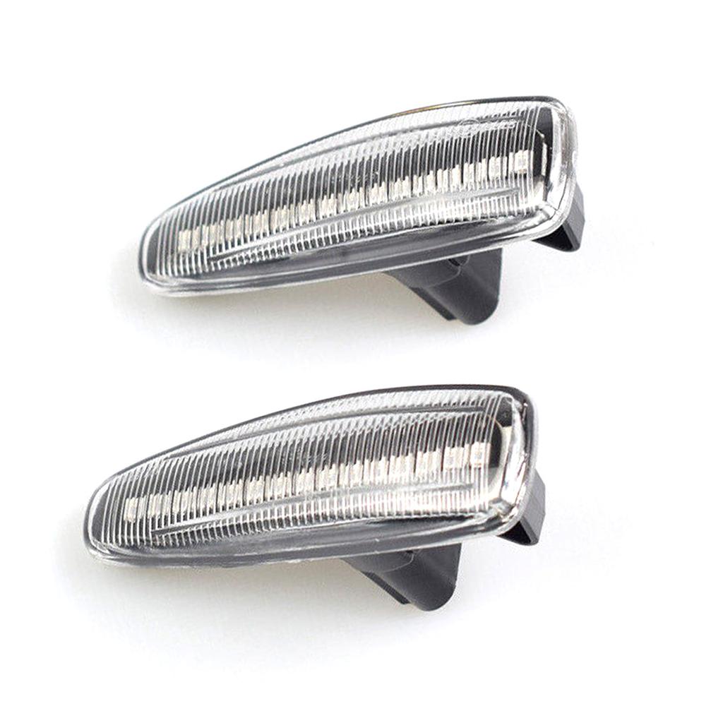 2PCS Dynamic Turn Signal Side Marker Sequential Light For Mitsubishi Lancer Evolution Evo X Outlander Sport RVR ASX Mirage 2014-2019