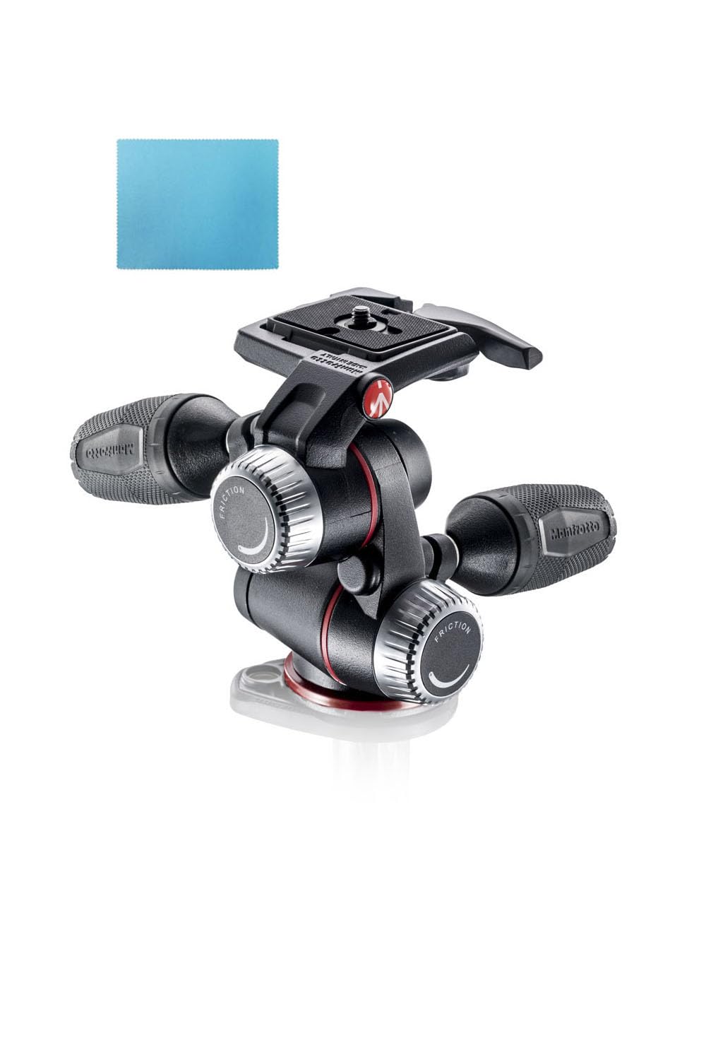 

Manfrotto XPRO 3-Way Pan Head A00057BMN 1kg Lightweight Heavy-Duty Professional Photography Equipment Load Capacity 12kg Quick Plate Included Cleaning