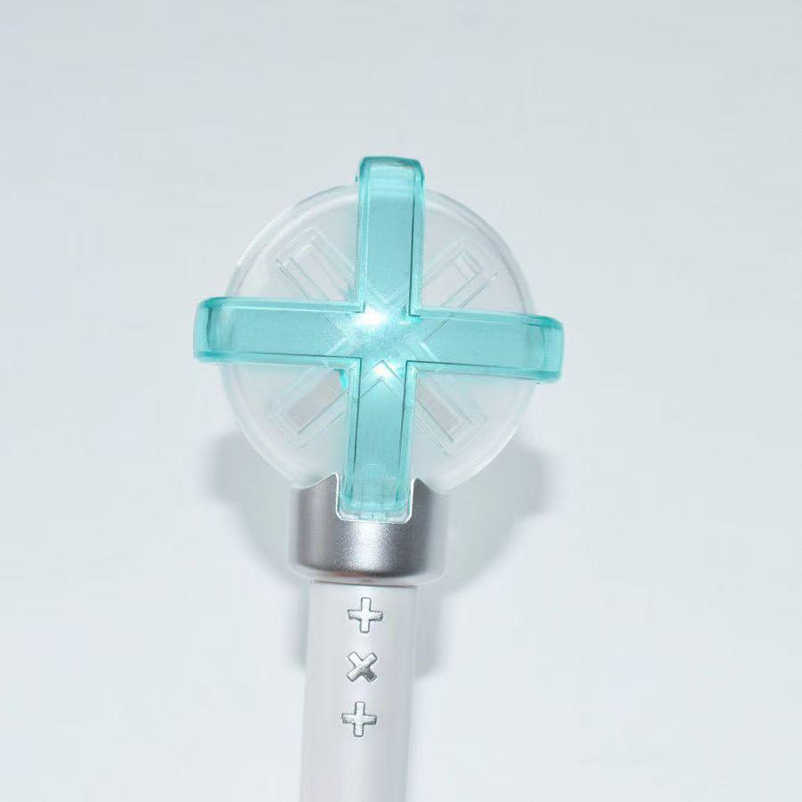 2nd Gen Mini Cheering Stick Luminous Keychain with Retractable Handle
