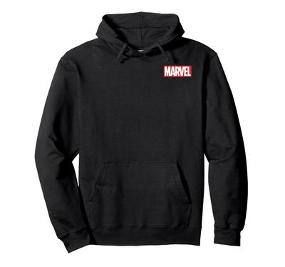 Marvel Studios Logo Stack Front Back Hoodie &
