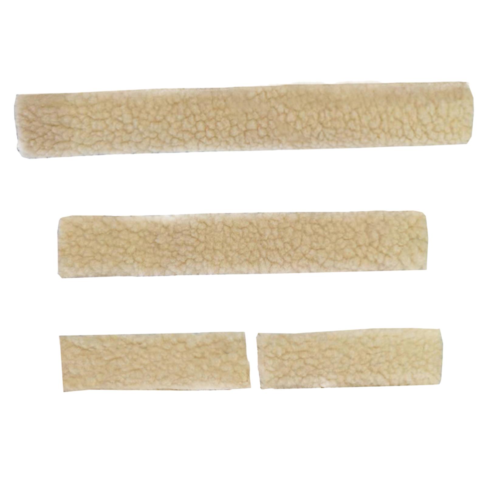 Plush Horse Halter Covers Stable Use Padded Noseband Comfort for Rope Halter Horse and Bridle абрикосовый