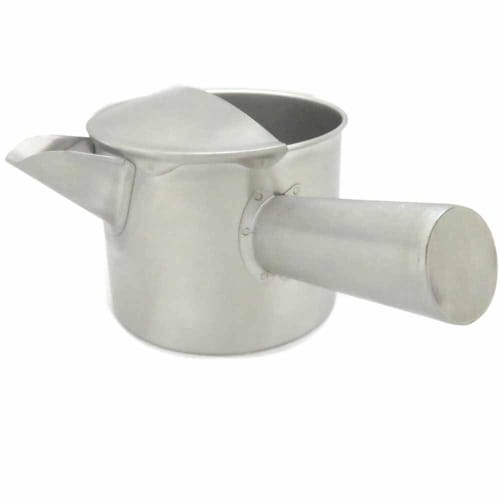 Endo Shoji Commercial-Grade Powder Dish, Large, 18-8 Stainless Steel, Made In Japan, WKN02001