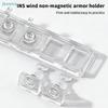 Transparent Acrylic Nail Display Stand Mannequin Holder for Press On Nails Without Magnet Training Base