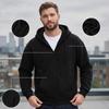 Men's Casual Color Zip-up Hoodie Jacket