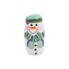 5Pcs/Set Xmas Matryoshka Doll Smooth Christmas Nesting Dolls Snowman Russian Doll  Christmas