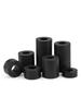 Black ABS Straight-Through Insulating Spacer Sleeve for M2.5-M14