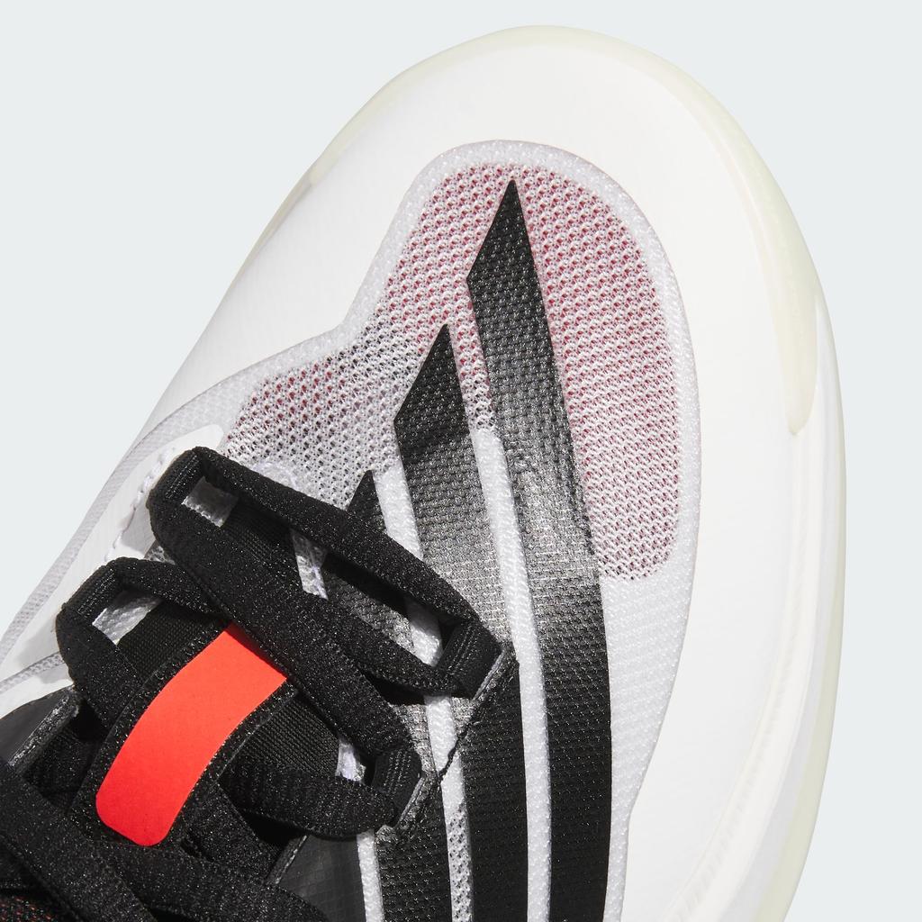 Adidas Adizero Select 3.0 Basketball Shoes, Unisex Adult, NJH77, Footwear White/Core Black/Lucid Red (JR2511), Size 26.5cm