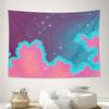 Ästhetischer Wandbehang Galaxie Raumdekor Boho Wandkunst Nebel Kulisse Weltraum Dekoration Himmlische Vibes Trippy Wandteppich Schlafzimmer Wand