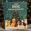 2025 Hunder Adventskalender med Akrylleker 24-dagers Nedtellingskalender Interaktiv Julegave til Barn og Hundeeiere