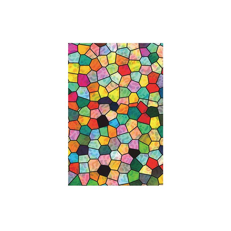 

Индивидуальные цветные наклейки на стекло в европейском стиле для церкви, матовая оконная пленка, антибликовые наклейки на окна в ванной комнате, бумага 40x60cm