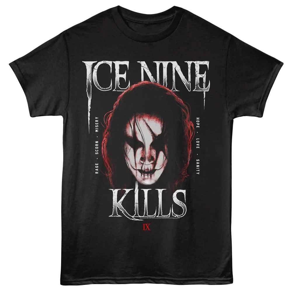 Ice Nine Kills - The Crow Face - Black Short Sleeve Children s T-shirt 140