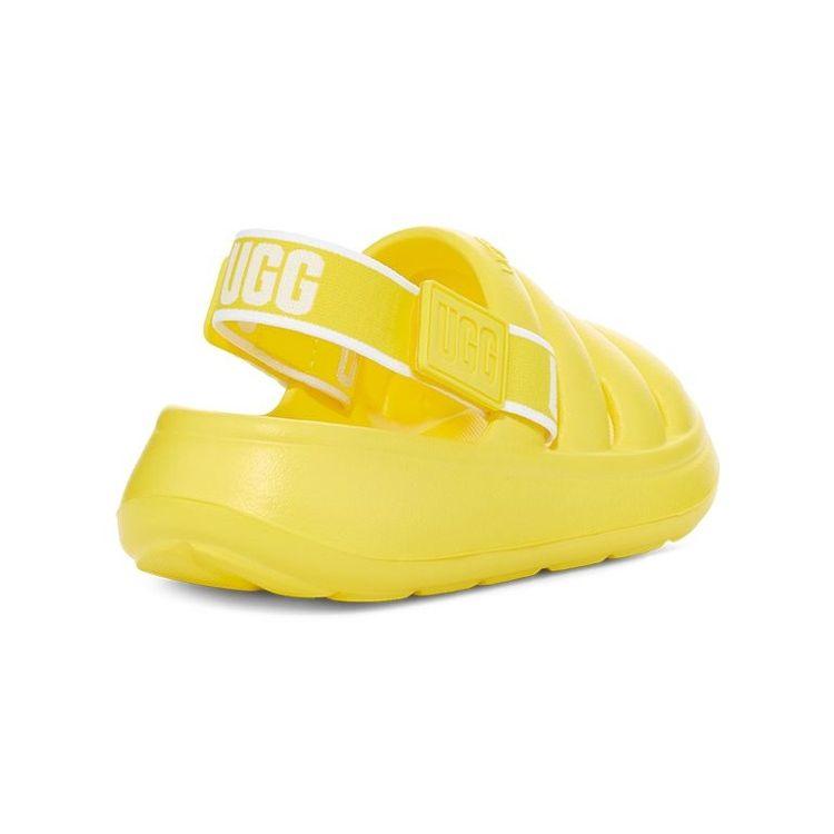 UGG Printed Comfortable Kids Sandals Kids Sandals Yellow 1129050K-SYYL