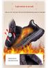 Women's Waterproof Non-slip Velvet-Lined Extra Wide Walking Shoes for Winter