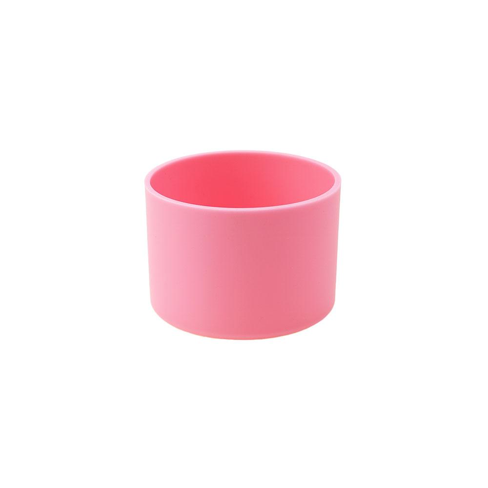 17 Colors 5.5CM Silicone Cup Bottom Cover 55MM Bottle Cover Cup Heat Insulation Bottom Cover Anti Slip Bottle Sleeve Sheath