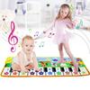 Kids Musical Carpet Baby Toddlers Fitness Keyboard Piano Mat Music Play Instrument Montessori Education Toys Gift for Girl Boy