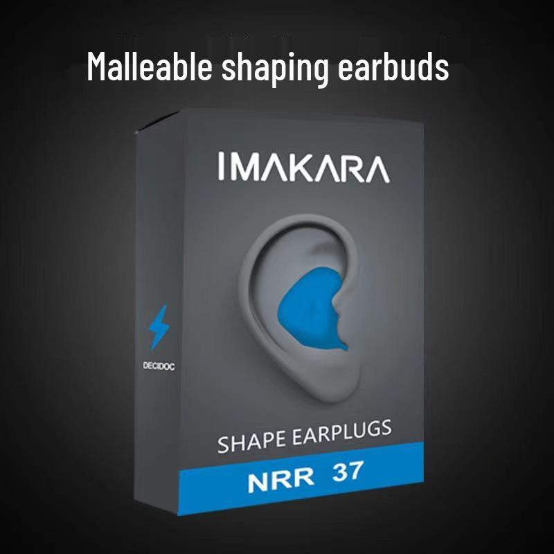 Noise-Blocking Earplugs for Sleeping and Studying - Heat-Molded, Anti-Snoring Solution
