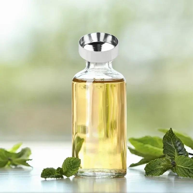 1Pcs Mini metal Aluminum Funnel Kitchen Oil Liquid Funnel with Detachable Filter Wide Mouth Funnel for Canning Kitchen Tools