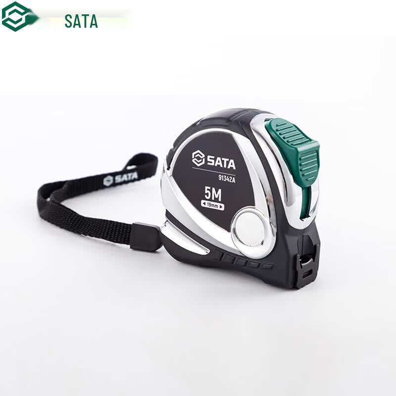 SATA Kaitai Series Rubber-Coated Steel Tape Measure 5M x 19MM