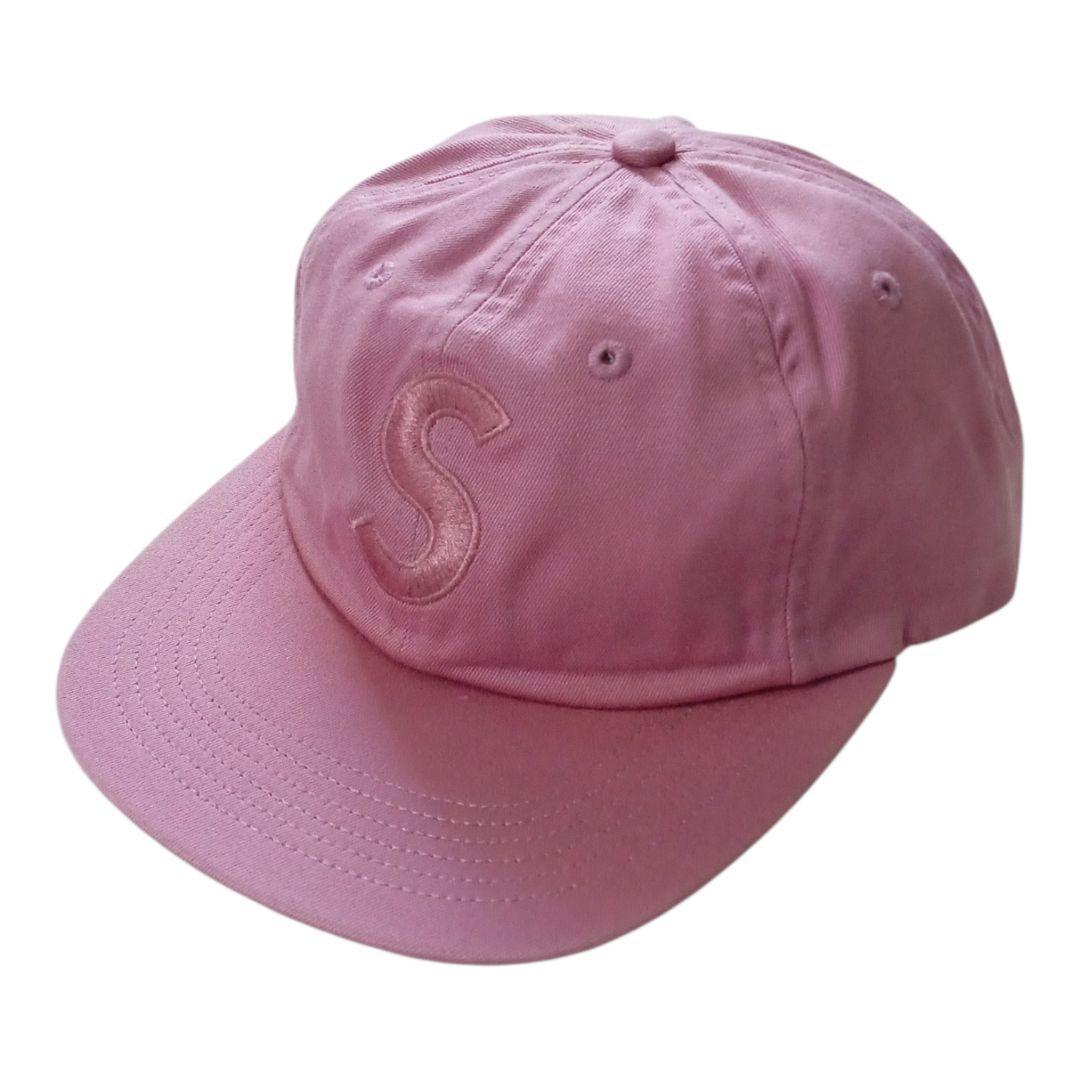 Used Fall/Winter 2017 SUPREME S Logo Cap Dark Pink