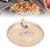 Peacock Fruit Tray Zinc Alloy Metal Peacock Plate for Bread Snacks Cakes   Candies