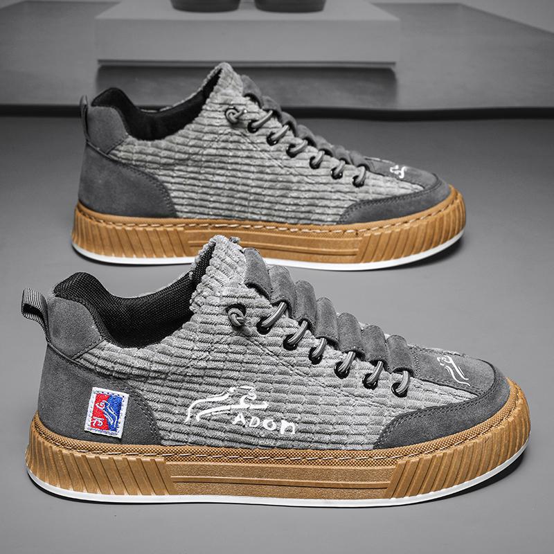 Mens Canvas Sneakers Flat Platform Sneakers Men Streetwear Hip Hop Designer Shoes Men Harajuku Vulcanized Shoes