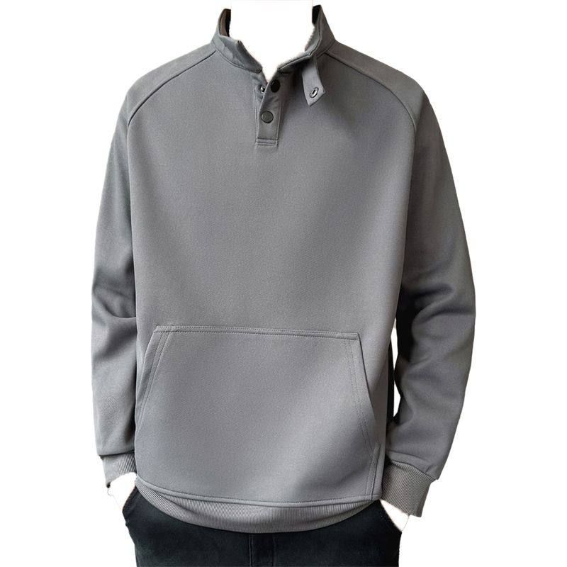 Foreign Trade Surplus Spring and Autumn American-Style Casual Sports Tops Versatile Sweatshirt Men's Loose Long-Sleeve Trendy Brand High-Neck Jacket