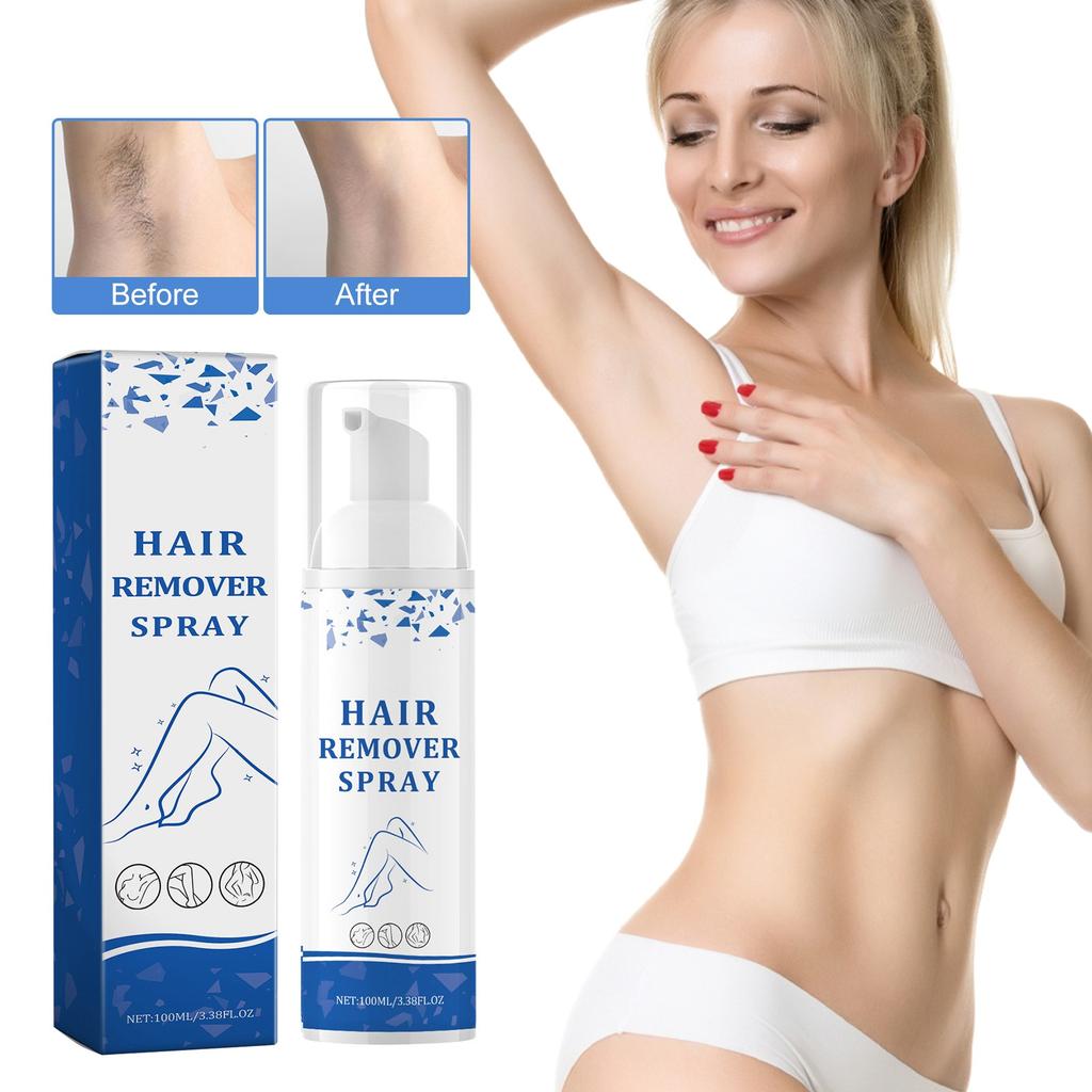 Hair Removal Spray Is Gentle And Non-irritating, Moisturizing, Smooth Body Skin, Delicate Hair Removal.100ML