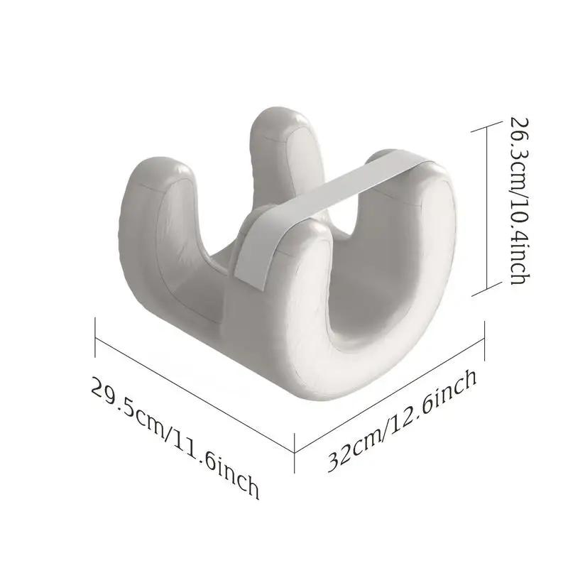 Face Beauty Pillow Face Up Ergonomic Beauty Pillow Foam Massage Pillow Soft Breathable Maintaining Sleeping Neck