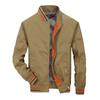 Jacket Men's Spring and Autumn New Men's Jacket Large Size Loose Baseball Collar Casual Clip