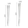 1/2pcs Stainless Steel BBQ Grill Tongs Meat Cooking Tweezers Kitchen Barbecue Clips Utensils Accessory  Tongs Clips Barbecue