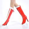 Figure for TBLeague For Regular Size Fashion Sexy Beautiful Leather Style Fashion High Middle Boots Shoes and Head Not [TOYBARJAPAN] 1/6