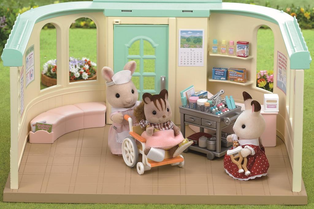 Sylvanian Families Shop Krankenschwester ST Mark Zertifizierung Ab 3 Jahren Spielzeug Puppenhaus Sylvanian Families EPOCH [Aspirational Set] H-13