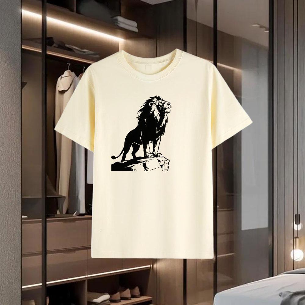 Summer Cool Men's T-shirts made of 100% cotton  New style  casual and loose short-sleeved  fashionable