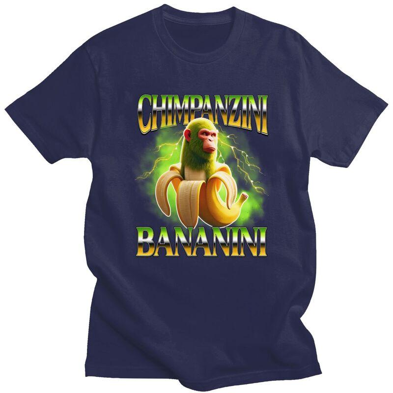 

Bananini Italian Brainrot T Shirt Men Women Short Sleeve Casual Graphic Clothing Summer Style Loose Fit Pure Cotton Tee Tops 4XL
