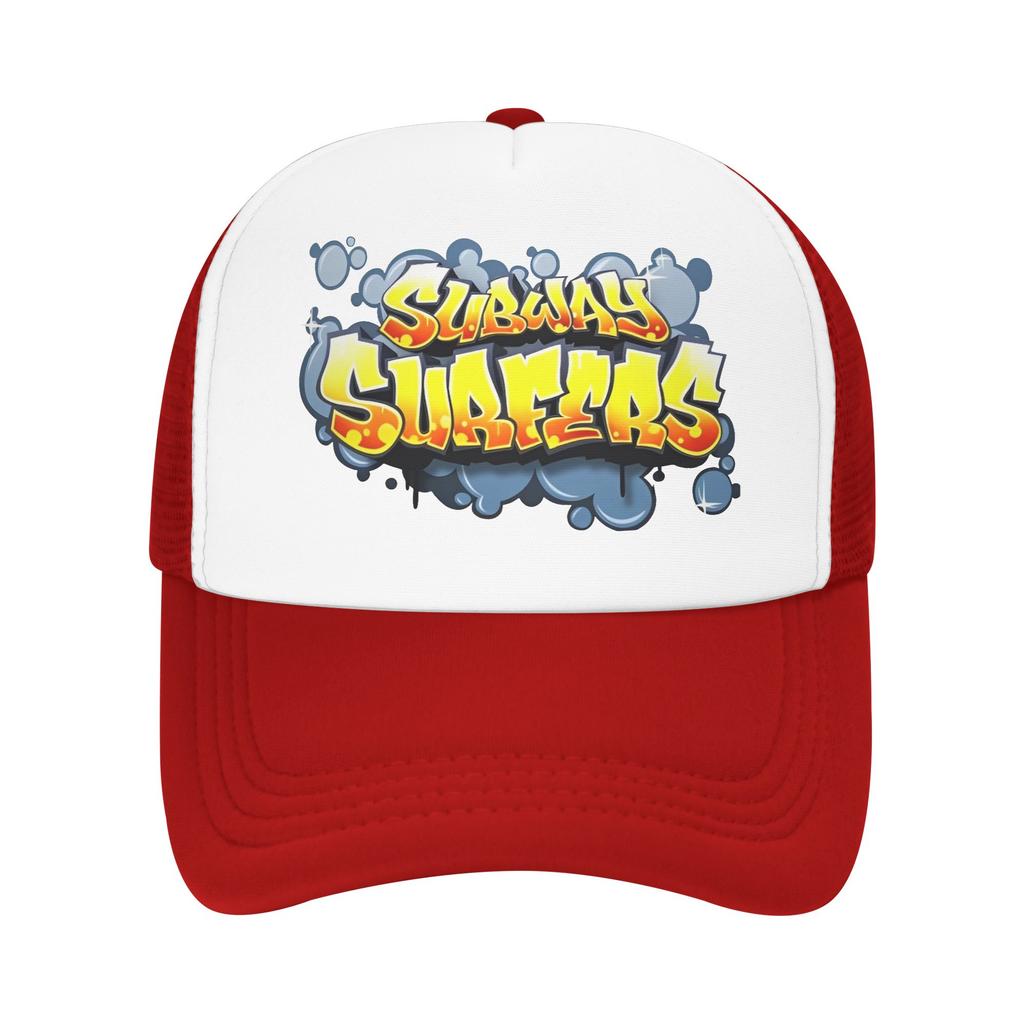 Summer Mesh Sun Hats Subway Surfers Video Game Summer Baseball Cap Street Style Hip Hop Hats Unisex WoUnisex Wholesale Baseball Caps