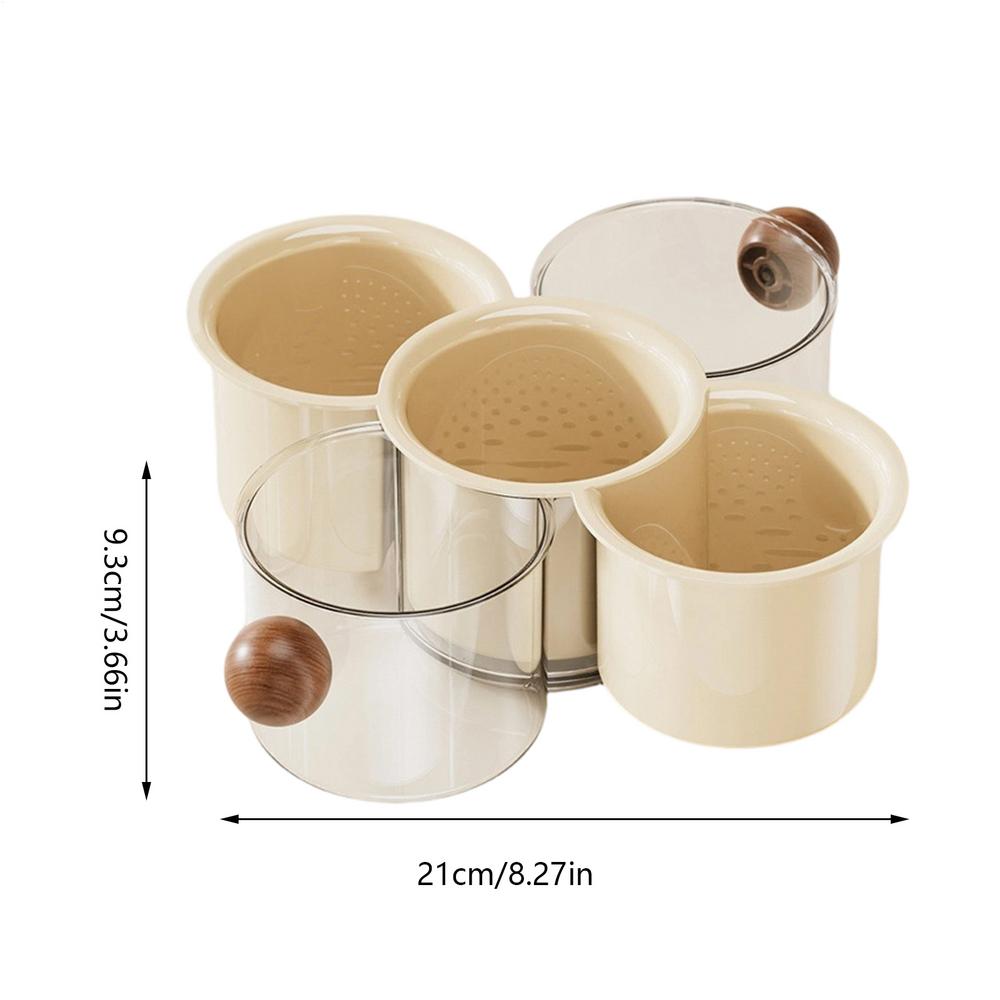 

Fruit Organizer Rotating Stackable Food Organization Tray Fruit Storage Plate For Vegetable Nut Family Gathering Picnic Kitchen