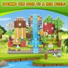 Magnetic Block Building Block Forest Tribe Building Toy