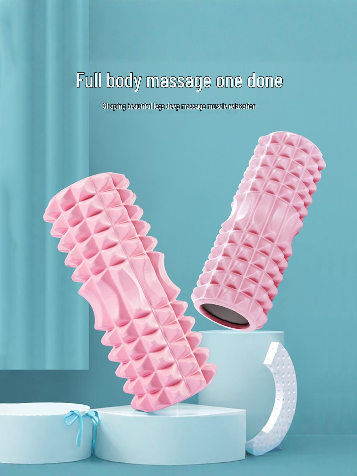 Langya Solid Foam Roller: Muscle Relaxation, Fitness, Yoga, and Slimming Tool for Legs and Calves