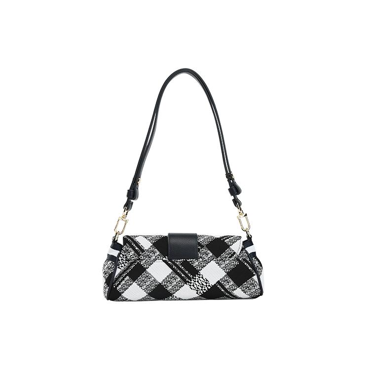 

Новая тканевая сумка через плечо FILA, сумка кроссбоди, маленький размер, женская, стандартная, белая F13W241162F-WT 25.9*8.9*11.9CM