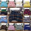 Elegant Floral Print Bedding Duvet Cover Comforter Quilt Cover Twin Pillowcase Set