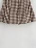 2025 Early Spring Plaid Vest & Pleated Skirt Set for Women