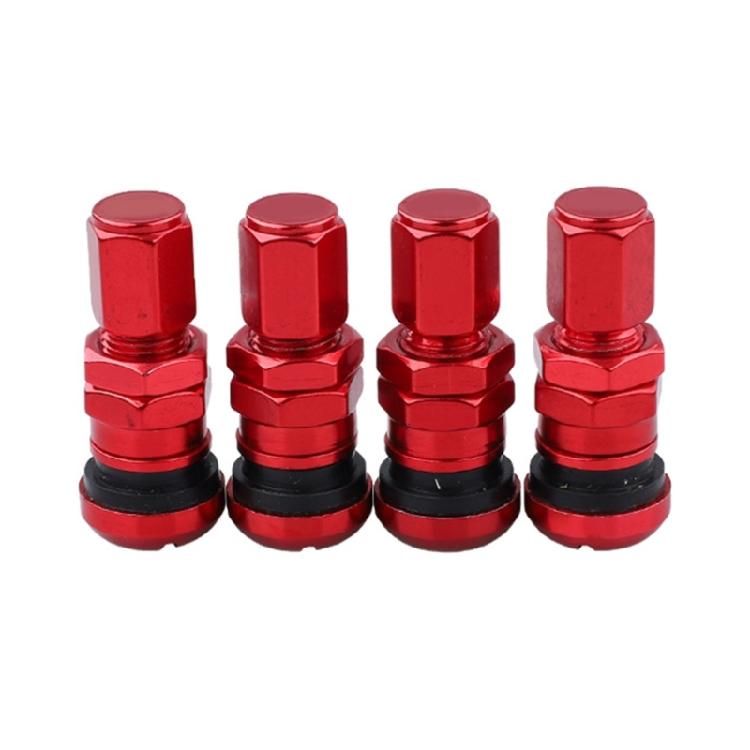 Car Wheel Valves Stems Cores Aluminum Alloy Construction with Enhances Durability and Style For Everyday Commuting 4pcs