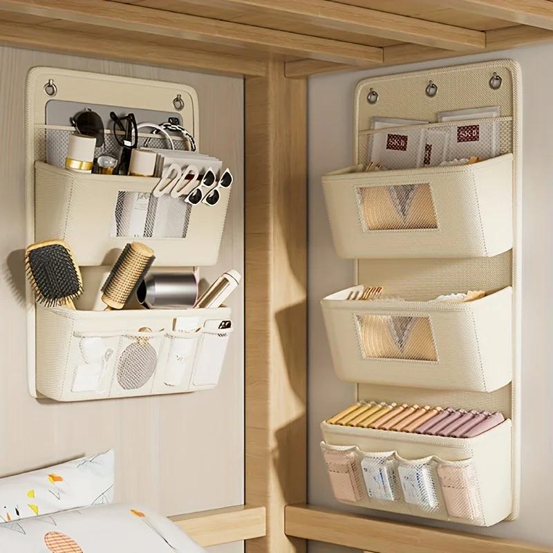 1pc Storage Hanging Bag Wardrobe Hanging Miscellaneous Storage Bag Non Perforated Household Underwear Organizing Storage Bag