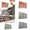 Brillen-Display-Tablett Leichte Brillen-Display-Box Mehrzweck-Brillen-Aufbewahrungsbox für Kommode Reise Schreibtisch Geschäft Zuhause