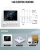 Smart WiFi LCD Floor Heating Thermostat for Electric and Water Systems