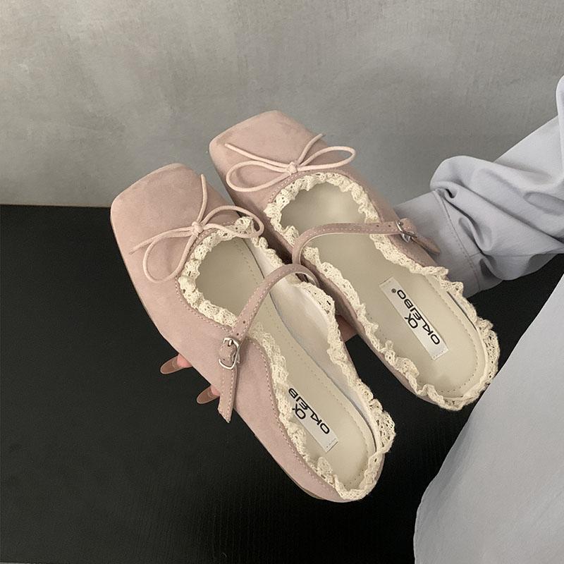 

Мода Лето Весна Мода Пряжка Женские Балетки Мюли Обувь Женская Обувь с Бантом-Бабочкой Неглубокие Женские Балетки Мэри Джейн Шлепанцы Обувь 35 розовый