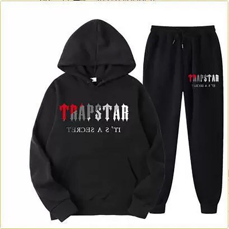 Sweater Set European and American Popular Pattern Hoodie Set Top and Pants